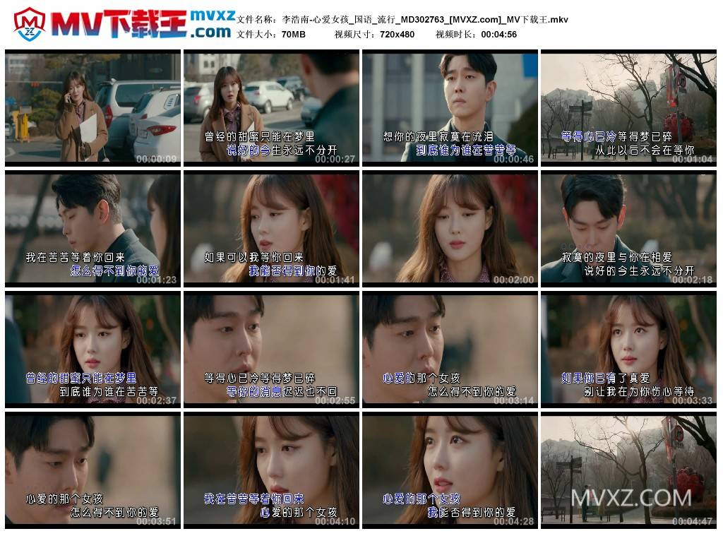 李浩南-心爱女孩_国语_流行_MD302763